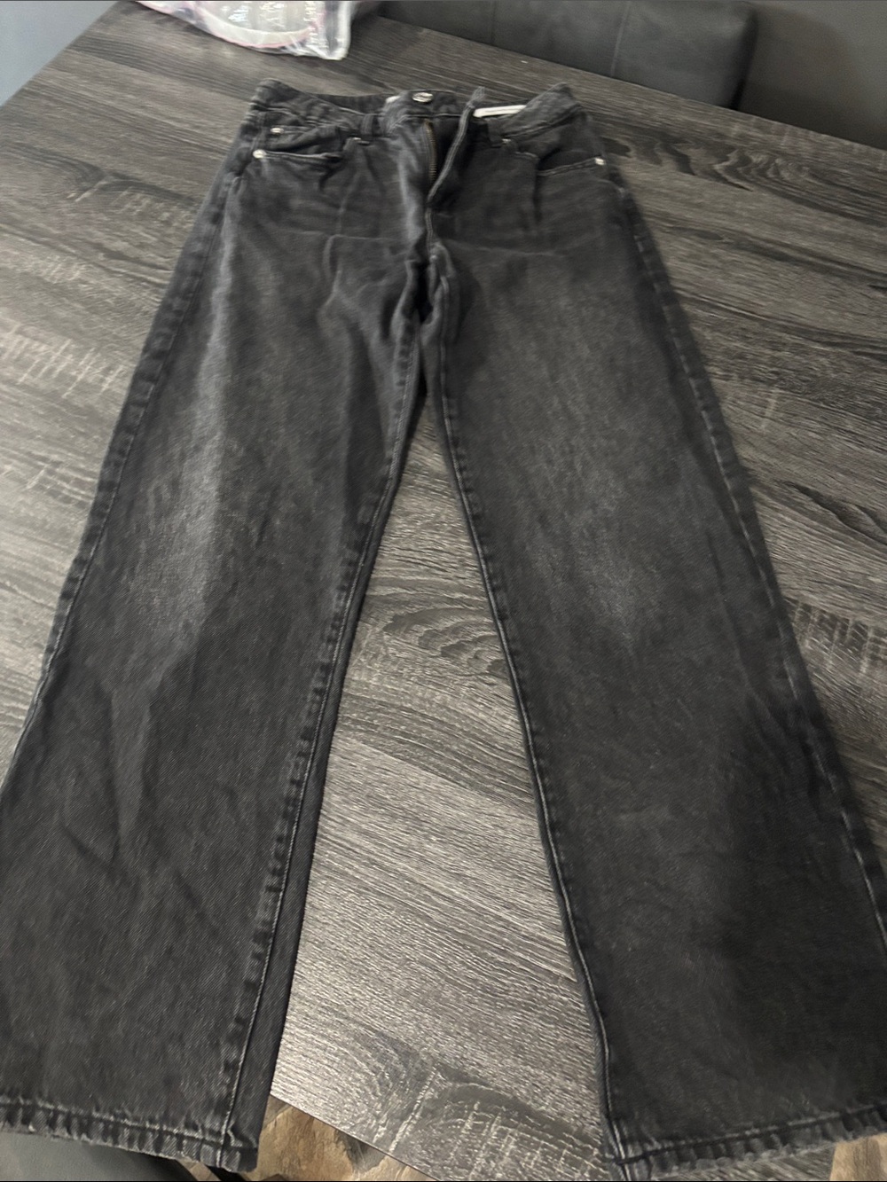 Garage Women's Faded Black Bootcut Jeans